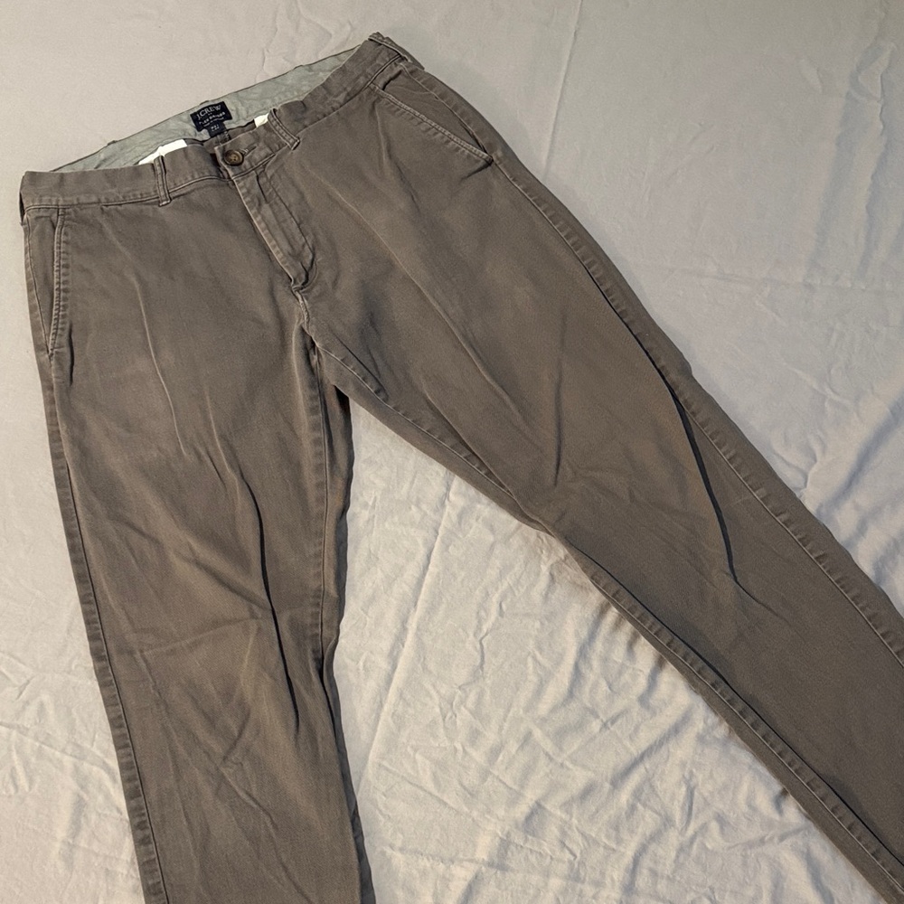 J. Crew Men's Taupe Chinos